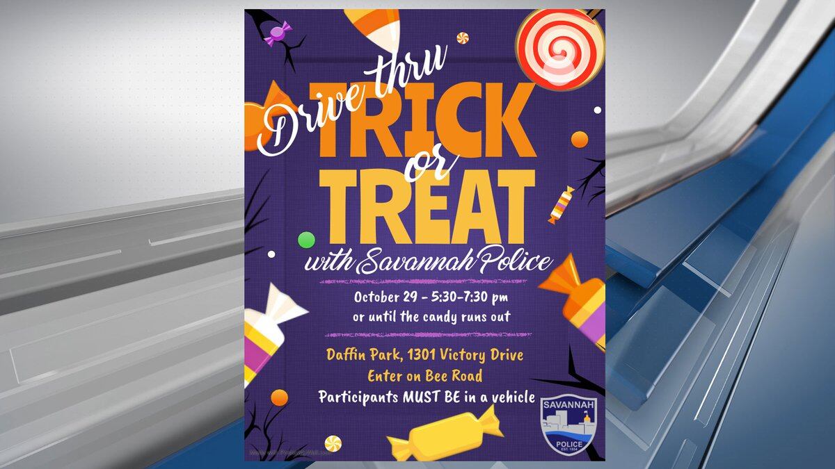 UPDATE Savannah PD’s DriveThru Trick or Treat event canceled Thursday