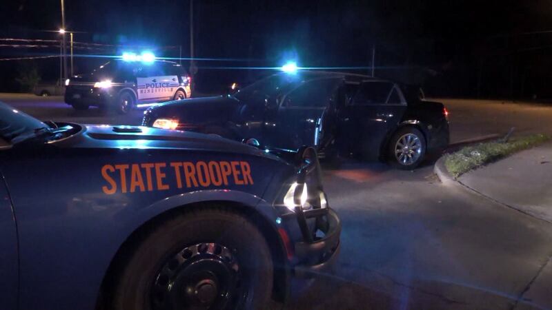 Hinesville chase, crash