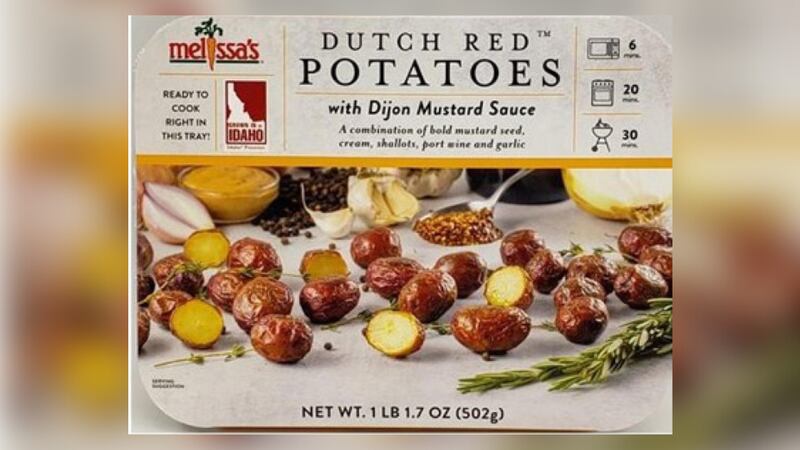 World Variety Produce, Inc. voluntarily recalled select lots of Melissa’s Dutch Red Potatoes...