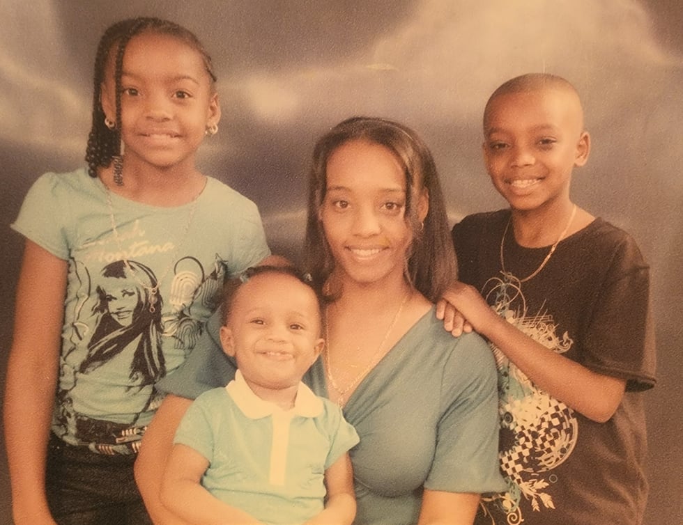 Dion Farmer and family