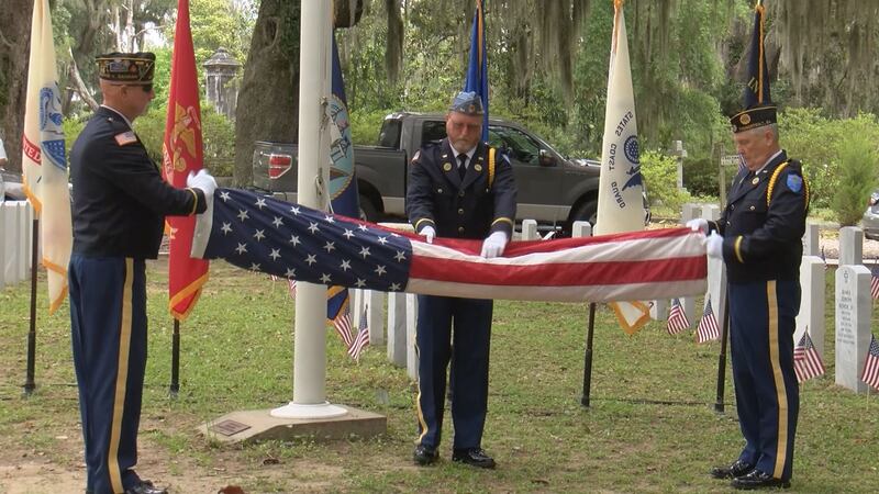 Multiple events were held around the Coastal Empire on Monday in honor of Memorial Day.