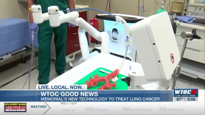 Good News: Memorial Health’s new technology to treat lung cancer