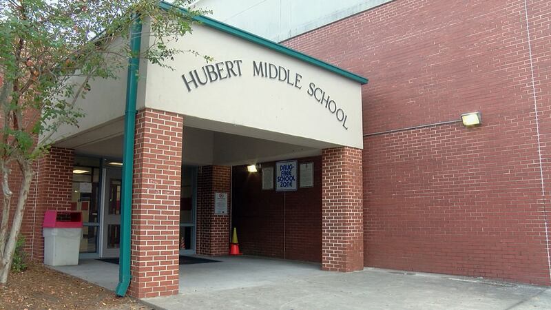 Hubert Middle School in Savannah.