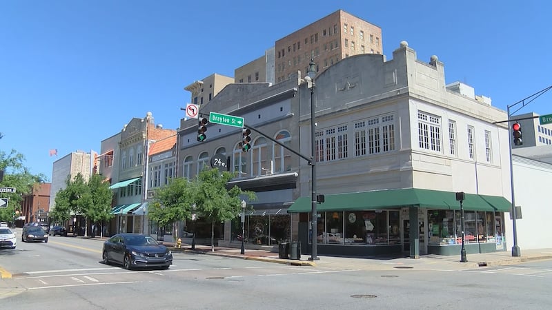 Although, it's nice to see the open signs in Savannah's storefronts and people eating at...