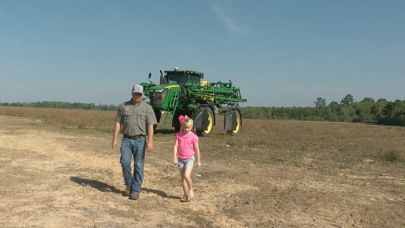 Reid Turner is a fourth-generation farmer in Baxley