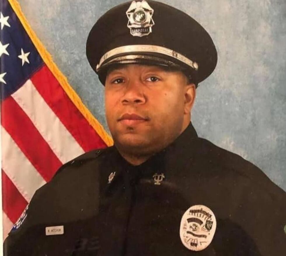 TUPD Corporal Martinus Mitchum was shot and Feb. 26 while providing security for a high school...