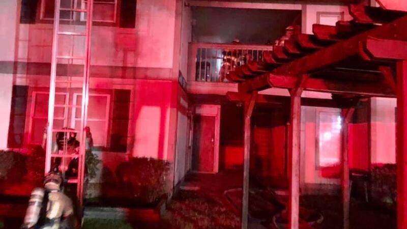 Five people diplaced after an early-morning apartment fire on W. Montgomery St.