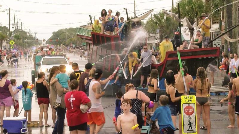 Past Tybee Island Beach Bum Parade. (Source: WTOC)