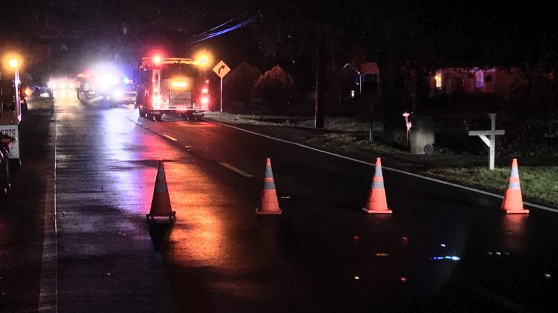 Chatham County Police investigating after a driver hit several vehicles on Johnny Mercer...