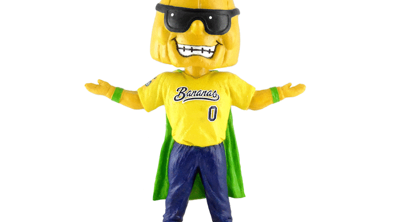 The National Bobblehead Hall of Fame and Museum has unveiled the first Savannah Bananas...