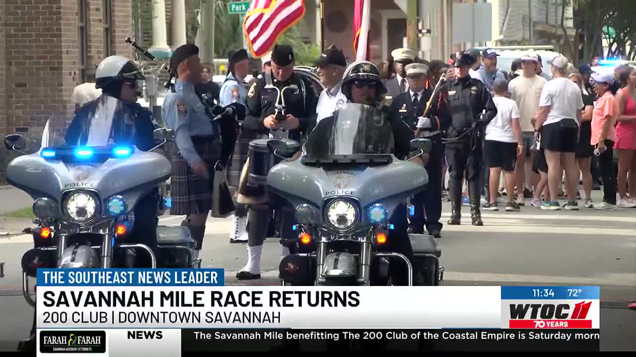 15th Annual 200 Club Savannah Mile returns - Vimarsana News