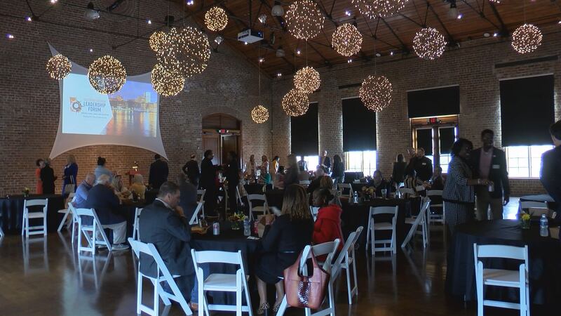 Education Advocate Kareem Weaver speaks at Southeast Georgia Leadership Forum