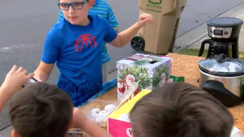 Richmond Hill boy starts coffee, donut stand to buy toys for kids