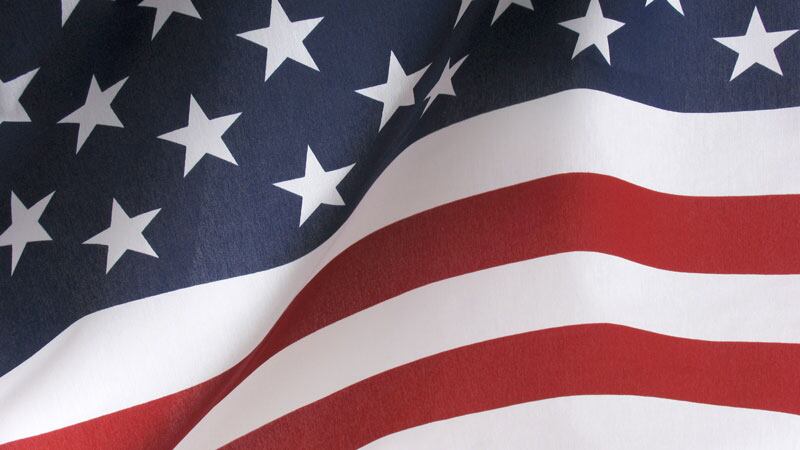 U.S. flag.