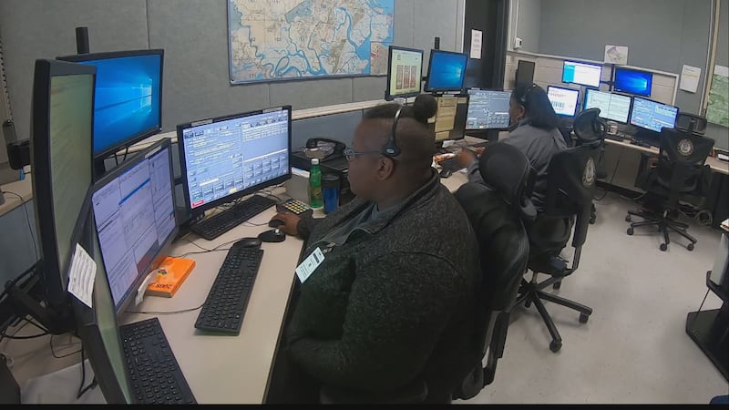 Inside the Chatham 911 Center