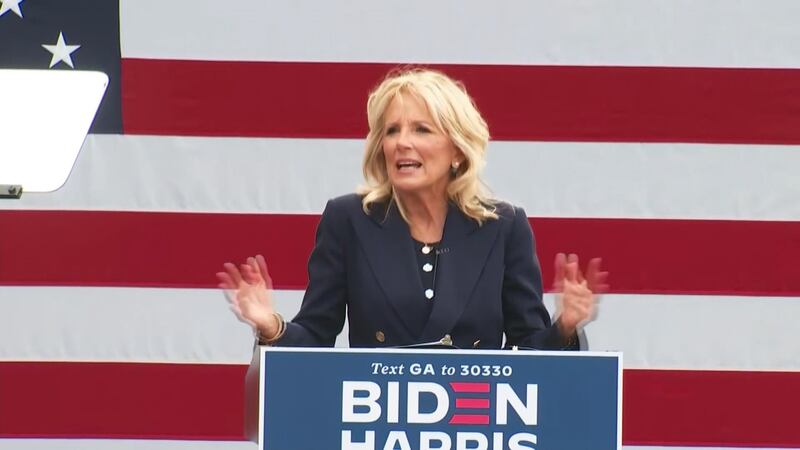 Dr. Jill Biden will visit Savannah on Monday.