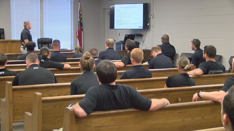 Officers say they constantly hone their skills to communicate with people one-on-one to try...