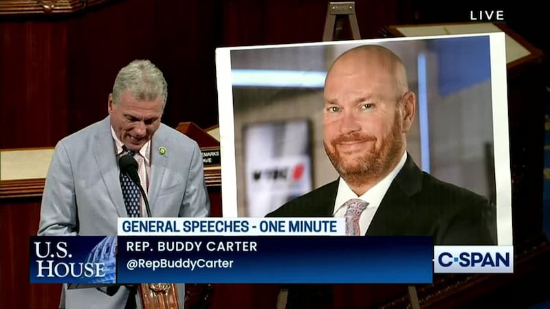 ‘His work at WTOC was defined by compassion, intelligence, and kindness,’: Rep. Carter honors...
