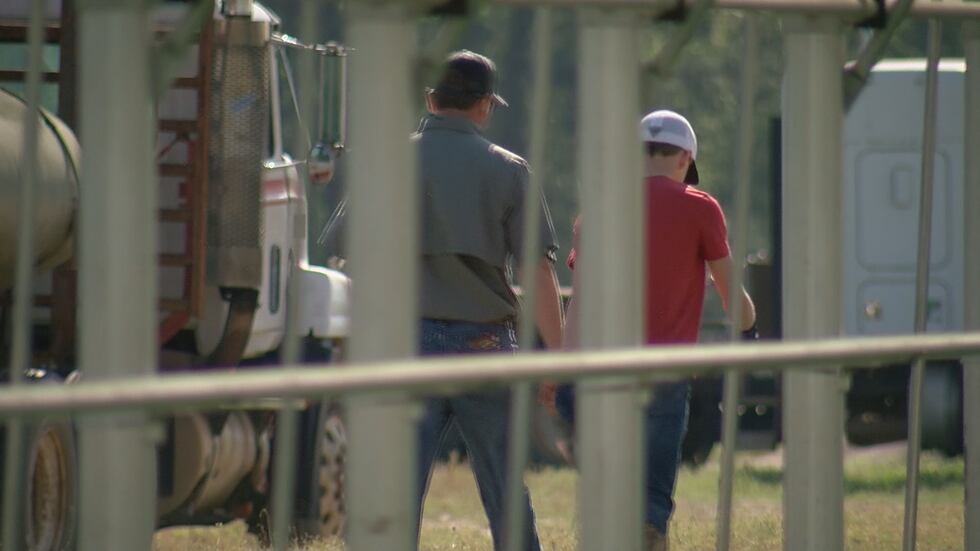 Reid would be happy if his children became fifth-generation farmers, if that's what they want...